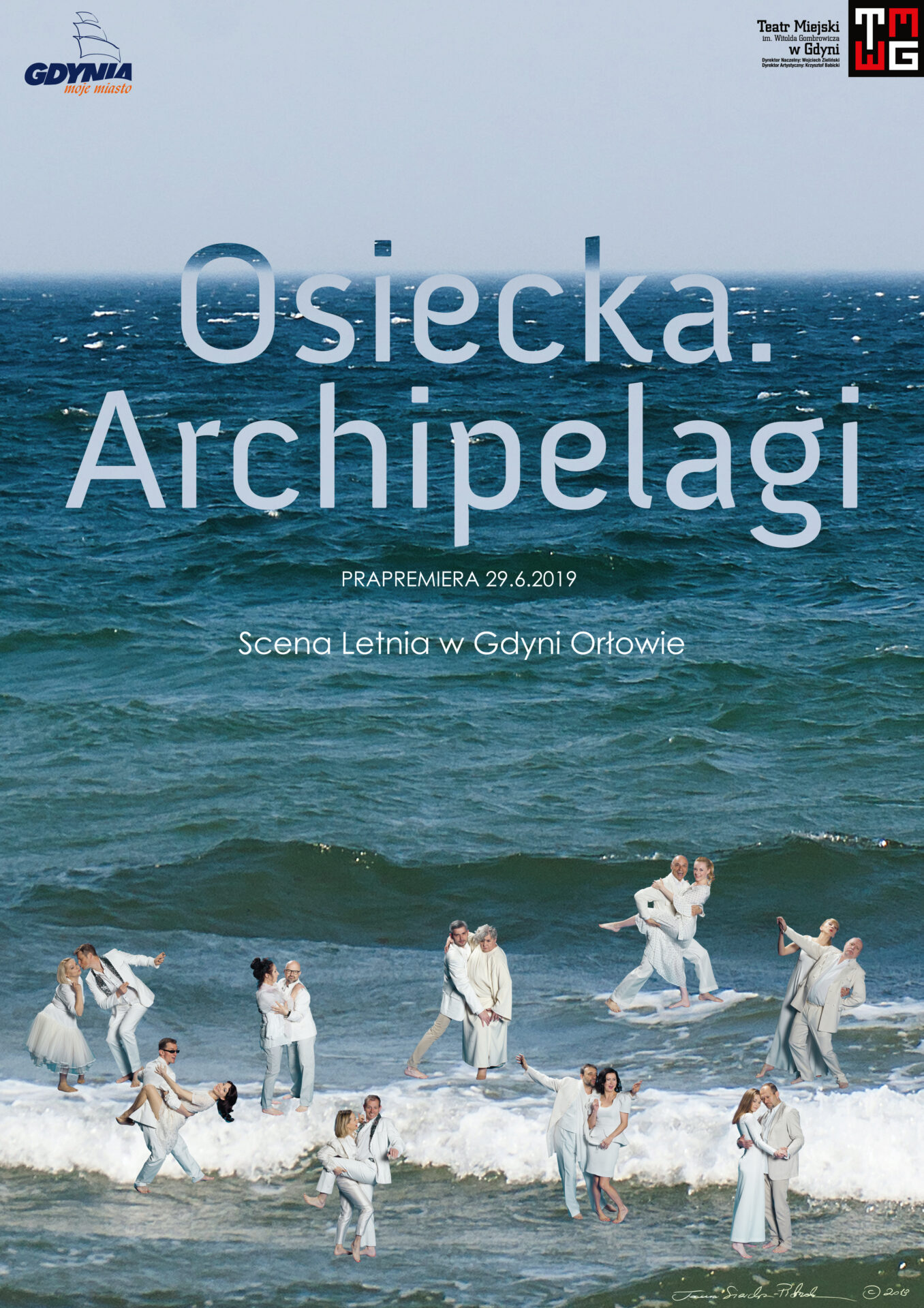 Plakat Osiecka. Archipelagi